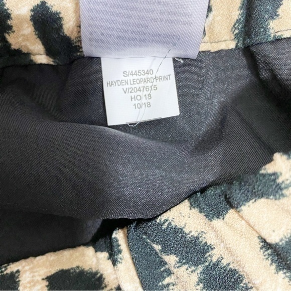 Banana Republic Hayden Leopard Pull‎ On Pants Small - Picture 10 of 10